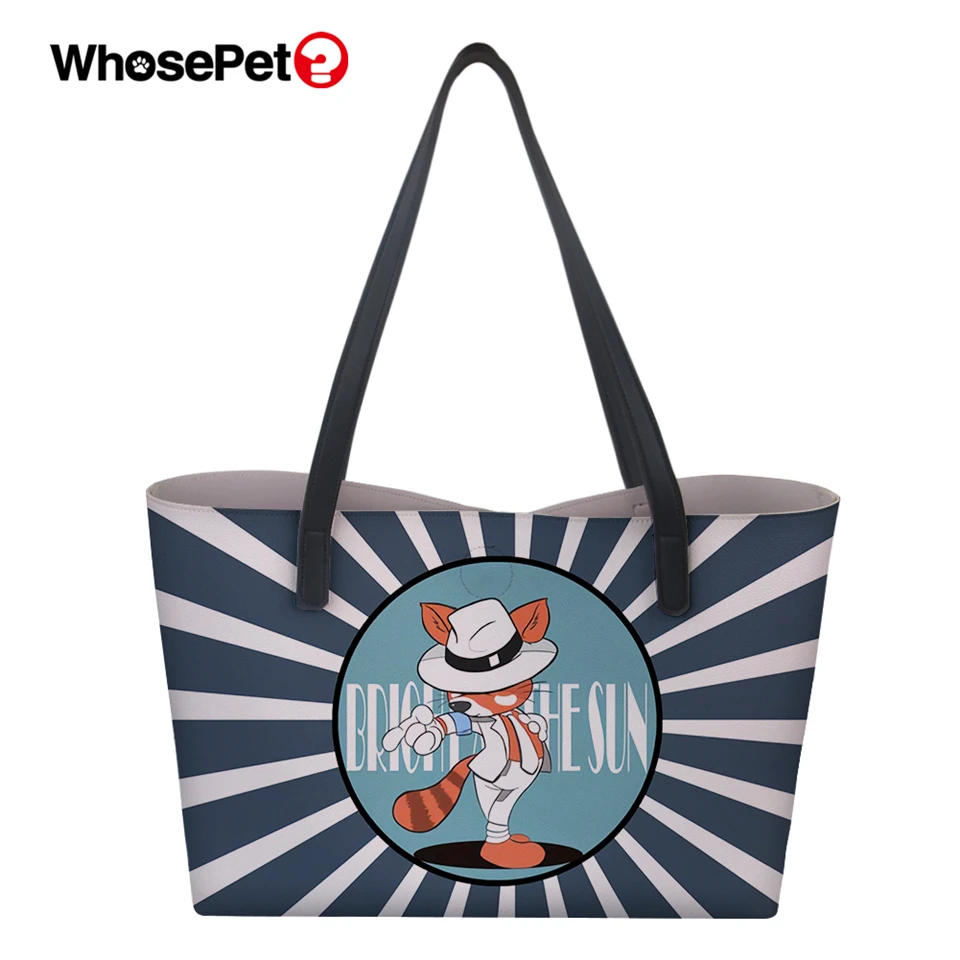 WHOSEPET السيدات أعلى-حقائب بيد الأفريقي الفتيات يطبع نمط الفتيات الفاخرة السفر مستحضرات تجميل أكياس الإناث جديد وصول بو الفتيات حقائب