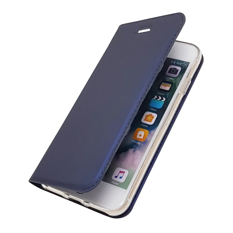 On For iphone 8 iphone8 Case Cover Magnetic Voltage Flip Wallet Card Holder Stand pouch bumper Phone cover | Мобильные телефоны и