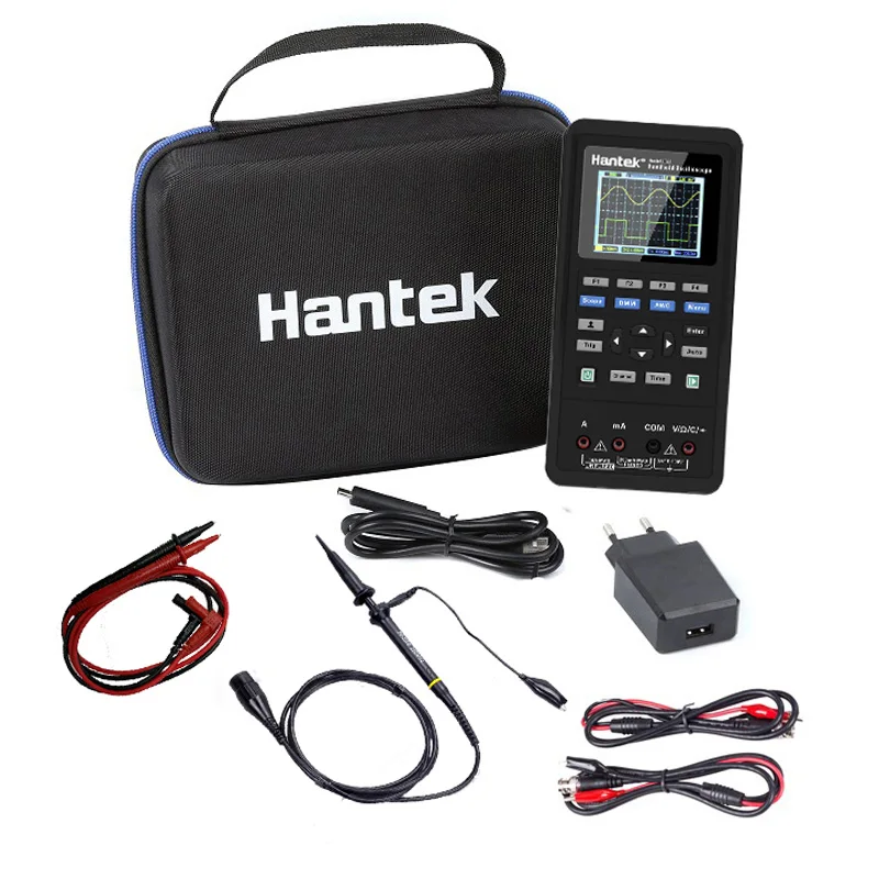 Hantek 2D72 3 в 1 2 канала Портативный цифровой осциллограф + генератор сигналов