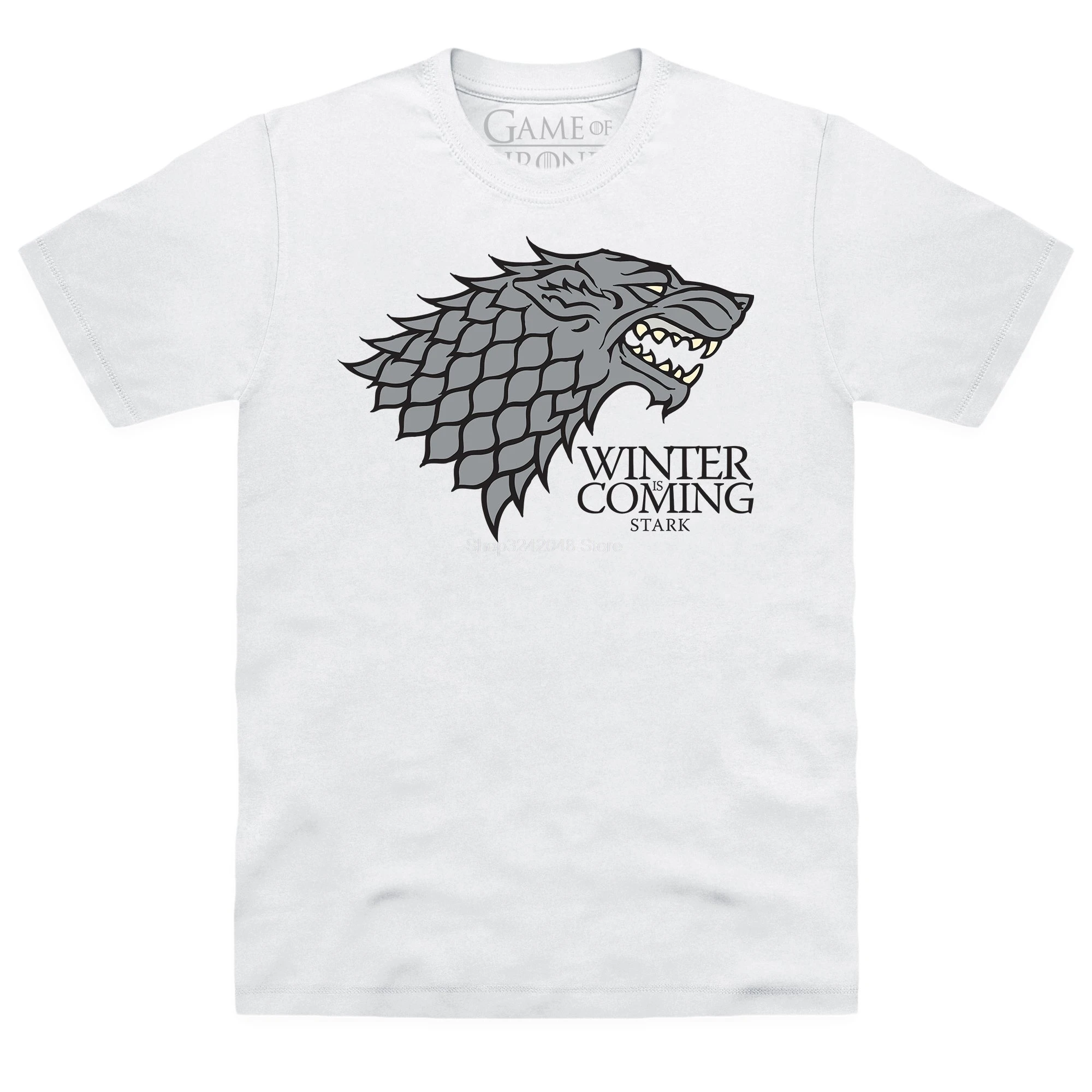 

GILDAN Brand Game Of Thrones - Winter Is Coming Light T-Shirt 2019 Summer Short Sleeve T-Shirt