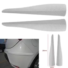 2pcs/lot Car Bumper Body Edge Corner Anti-Scratch Protector Strip Guard Sticker for Universal Car Car-Styling Anti-Rub Sticker