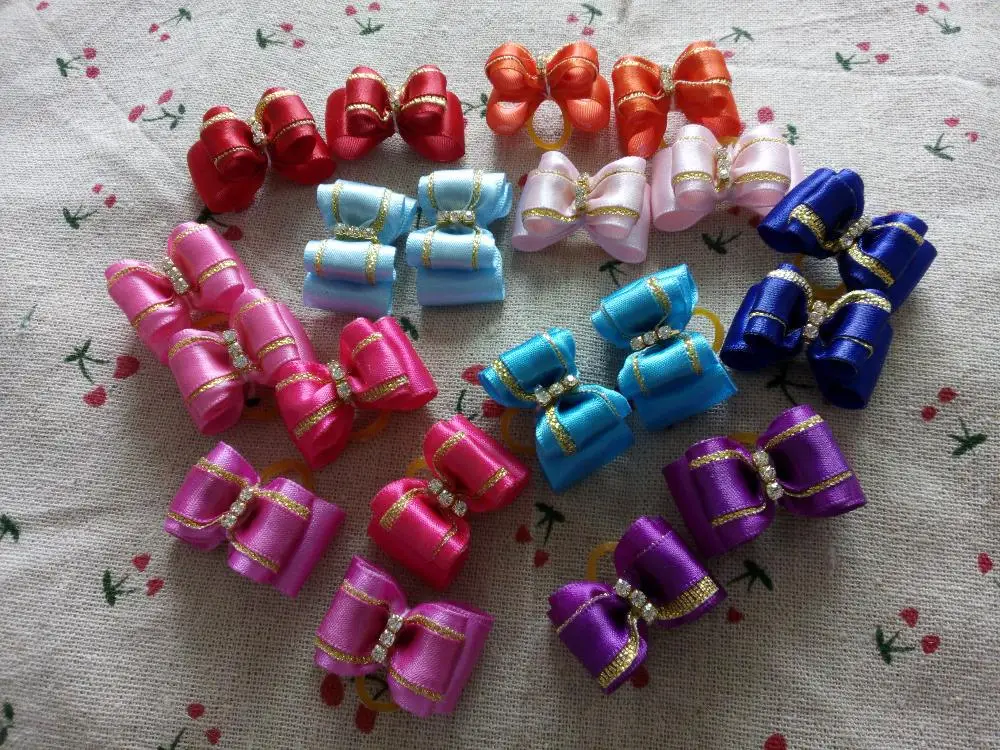 

Hot-selling pet yorkshire mulcaster hair accessory pet hair accessory hairpin 30pc/lot