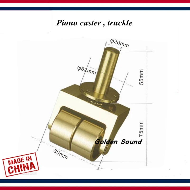 

Piano tuning tools accessories - Piano caster , truckle W-3 - Piano parts