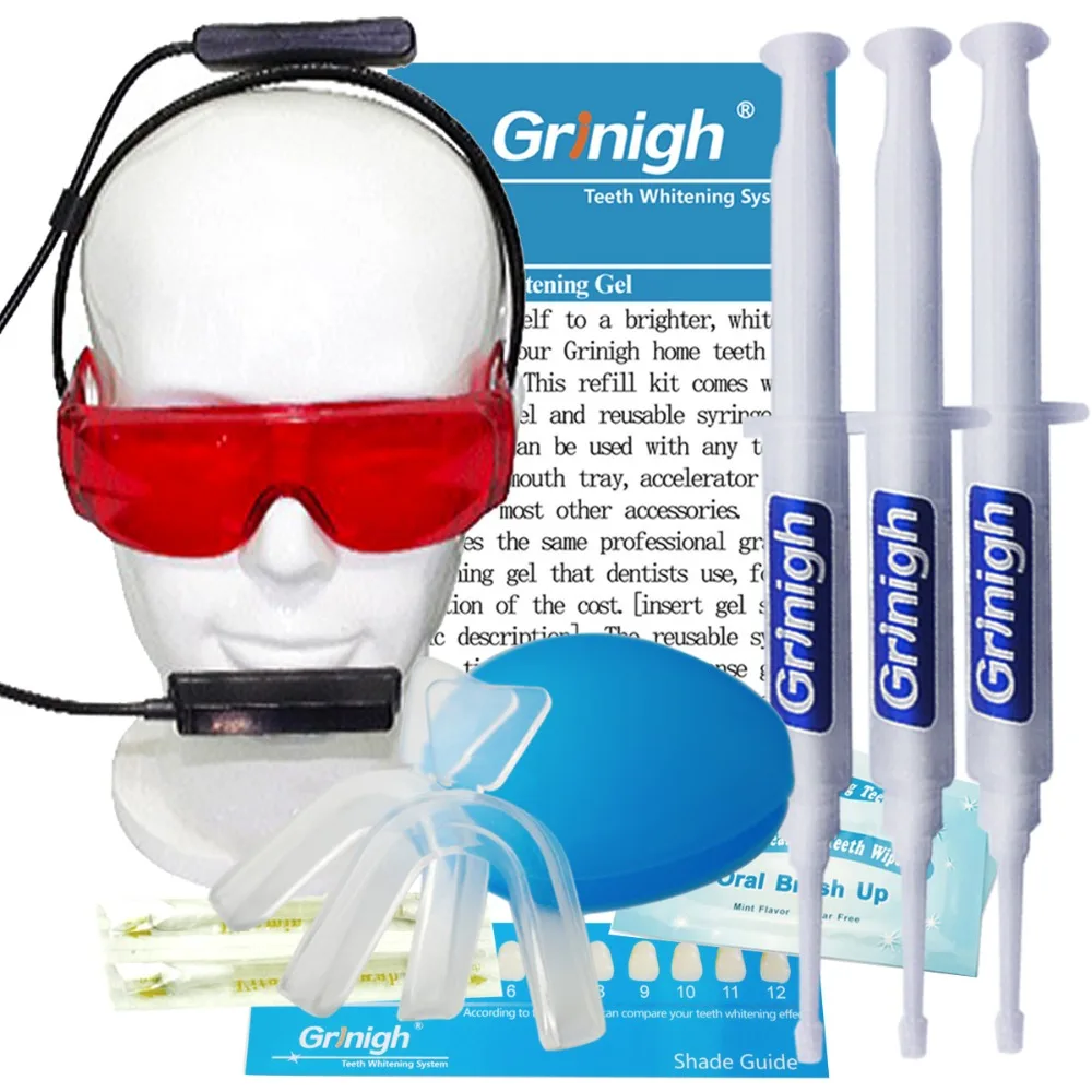 Home Use Led Tooth Whitening Light Kits with Sodium Perborate Teeth