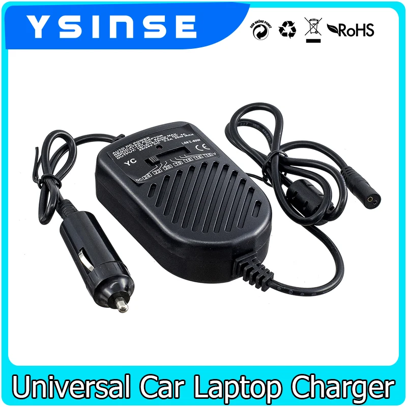 80W LED DC 12V Portable Universal Laptop Car Charger Power Supply 8 Plugs For HP ACER ASUS Lenovo Notebook Carregador Portatil