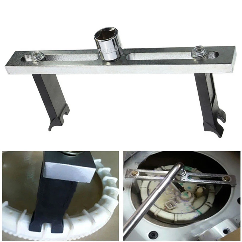  Fuel Pump Lid Tank Cover Remove Spanner Adjustable Wrench Universal Repair Tools