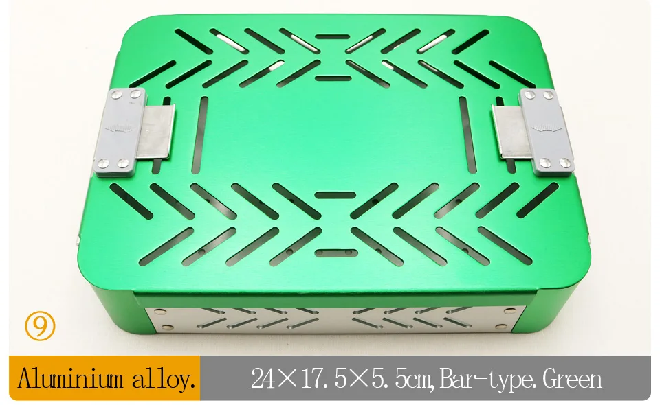 Медицинский дезинфекционный ящик из алюминиевого сплава для косметической и пластической хирургии инструменты и инструменты