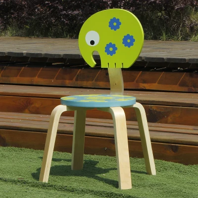 Модные детские стулья в стиле Луи из современной плотной древесины - Цвет: G1