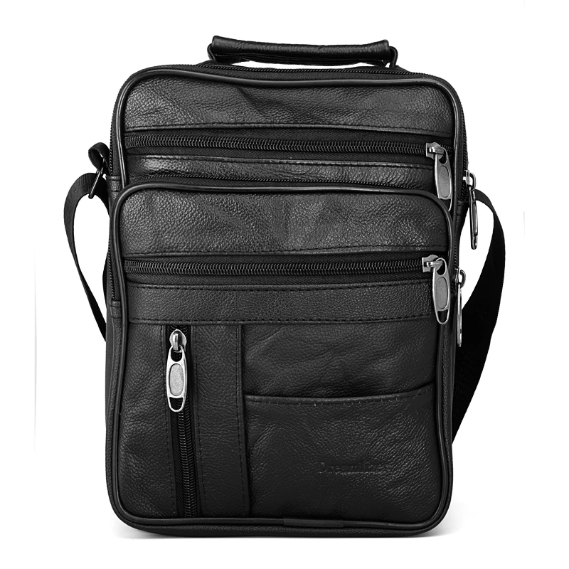 Dreamlizer Men Bag 2017 Fashion Mens Shoulder Bags High Quality Leather Casual Messenger Bag Business Men