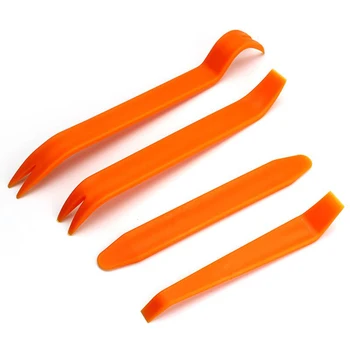 

4pcs/set Car Panel Removal Tools Automobile Radio Panel Door Clip Trim Dash for Removal Installer Pry Repair Tool DIY Repairing