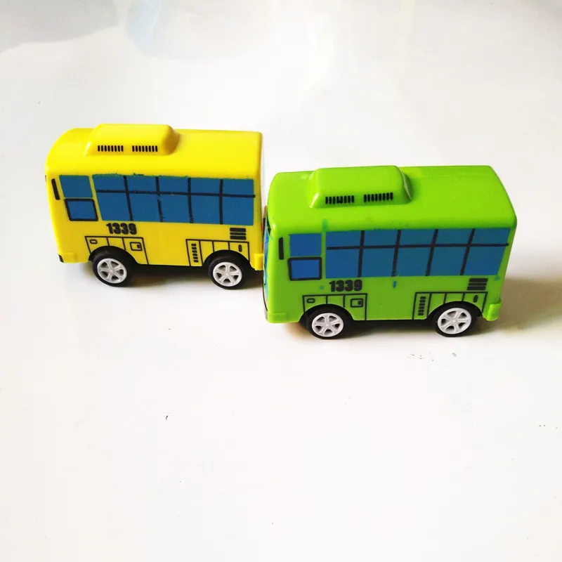 Tayo маленький автобус xz 608 Корейский мультфильм oyuncak araba автомобиль Собранный гараж модель 4 мини пластик tayo автобус для детей Christm