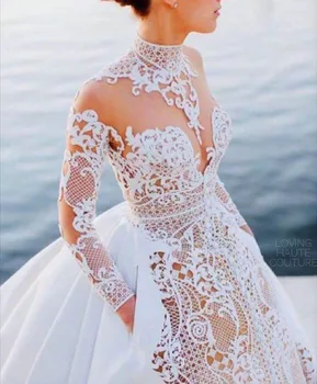 

nice looking feather embroidery tulle mesh lace fabric David-10785 with good quality for party dress