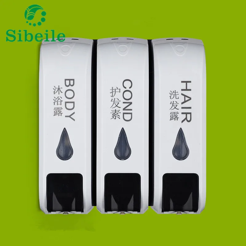Настенный дозатор для жидкого мыла и шампуня 3x350 мл|soap dispenser|liquid soap dispenserdispenser for |