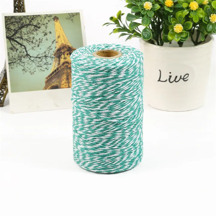 7  100m x2mm Cotton Yarn Thread DIY Handmade Knitted Thread For Child Baby Knitting Crochet Yarn Diy Crafts Clothing Sewing Yarns
