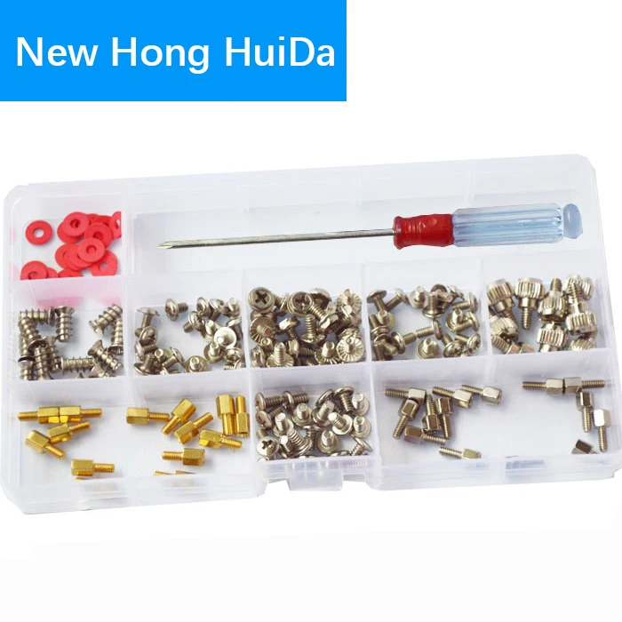 

Personal Computer Screws PC Standoff M3 M5 M6 Phillips Head Assortment Kit for Hard Drive Computer Case Motherboard fan power