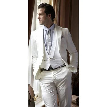 Custom Wedding Suit For Men Slim Fit Formal Men Suits Latest Coat Pant Designs Groom Tuxedos Men Blazers (Jacket+Vest+Pants) Custom Wedding Suit For Men Slim Fit Formal Men Suits Latest Coat Pant Designs Groom Tuxedos Men Blazers (Jacket+Vest+Pants)