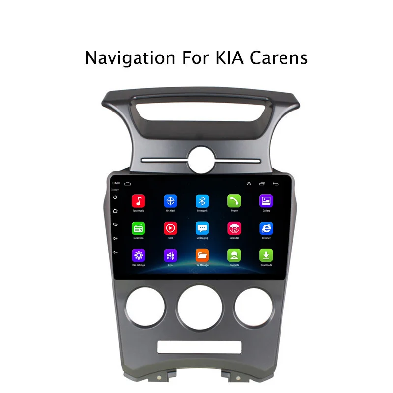 Flash Deal NAVITOPIA 9inch 4G LTE WIFI Head Unit for Kia Carens 2007-2011 Android 6.0 2G+32G Car DVD Multimedia GPS Navigation 1