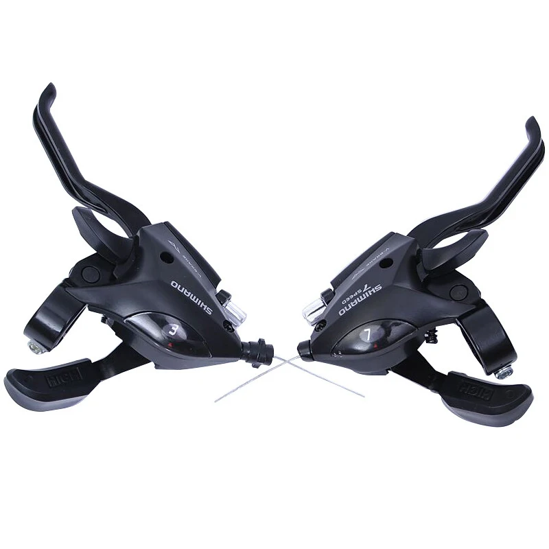 

Mountain bike shifter aluminum alloy material suitable for 21-speed bicycle