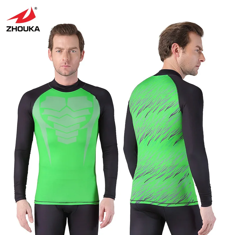

Hot Men's Trainning Exercise Set Jogging Running Sets Sports Gym Compression Suit Quick Dry Yoga Fitness Jogging Sports Clothes