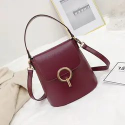 Лидер продаж Crossbody сумки для Для женщин Повседневное мини Карамельный цвет Курьерские сумки для девочек с откидной крышкой, из