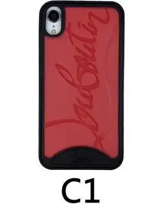 

ChaoAi Cellphone Cases Fashion Phone Cover Red Protective Luxury Logo for Apple iPhone 6 7 8 X Plus 6S XR XS XsMAX