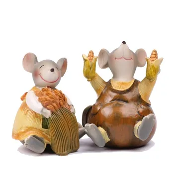 

XXXG Home Furnishing jewelry ornaments mouse study furnishings jewelry birthday gift wedding gift small living room decor