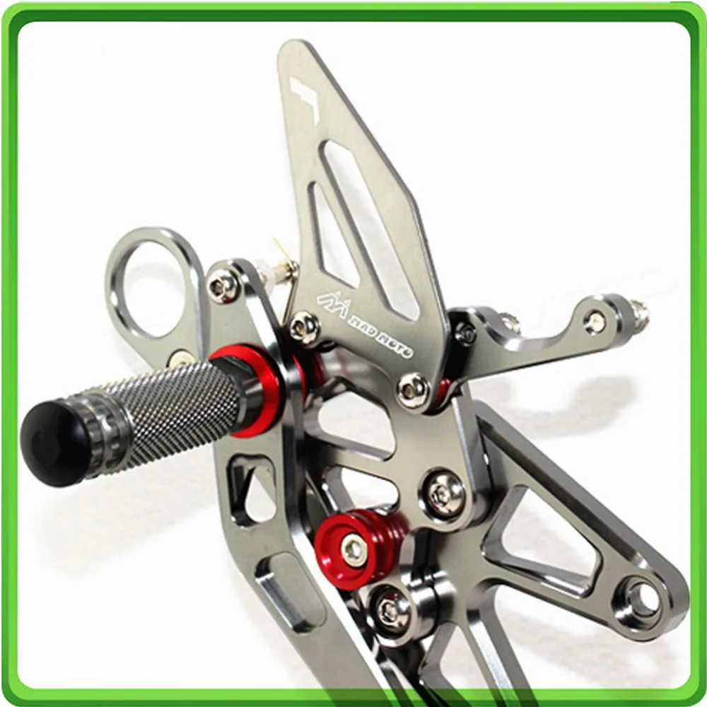 New Full Rearsets Footrest Foot Rest Pegs Rear Set For BMW S 1000 R S1000R 2014 2015 2016 2017 (5)