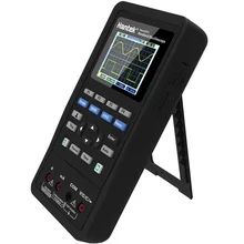 Hantek 3in1 osciloscópio digital + gerador de forma de onda multímetro portátil usb 2 canais 40mhz 70mhz display lcd medidor de teste ferramentas