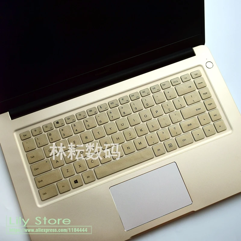 Для Huawei matebook D 15.6 ''силиконовые Клавиатура для ноутбука Обложка Protector кожи Тетрадь модель pl-w29 pl-w09 pl-w19 15 дюймов