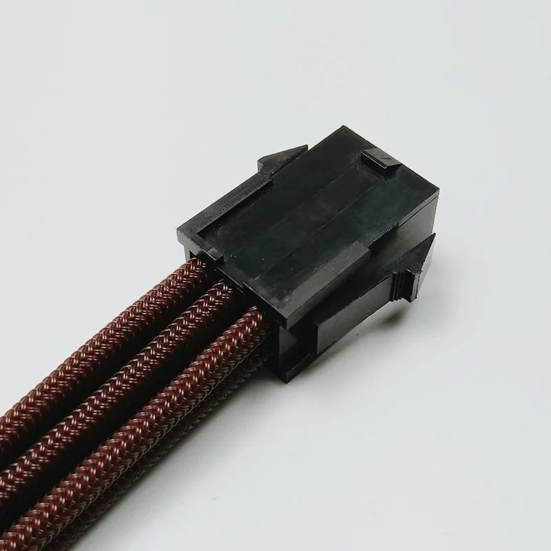 PCI-E_6Pin_Brown_sleeve_Extension_cable_3