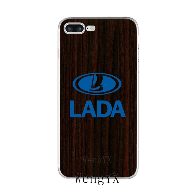 Lada автомобильные брелки с логотипом с мраморным принтом ТПУ мягкий чехол для samsung Galaxy S10 A6 A7 A8 A9 J8 J6 J4 prime plus A10 A30 A40 A50 A60 A70 - Цвет: lada-car-logo-A-04