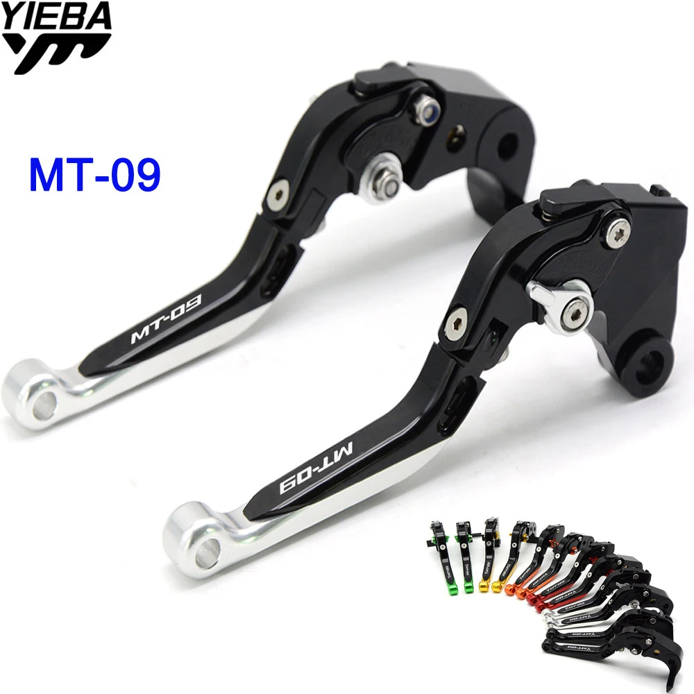 Motorcycle CNC Adjustable Motorbike Brakes Clutch Levers LOGO FOR YAMAHA MT 09 FJ-09/MT-09 TRACER 15-16 FZ-09/MT-09/SR 14-15