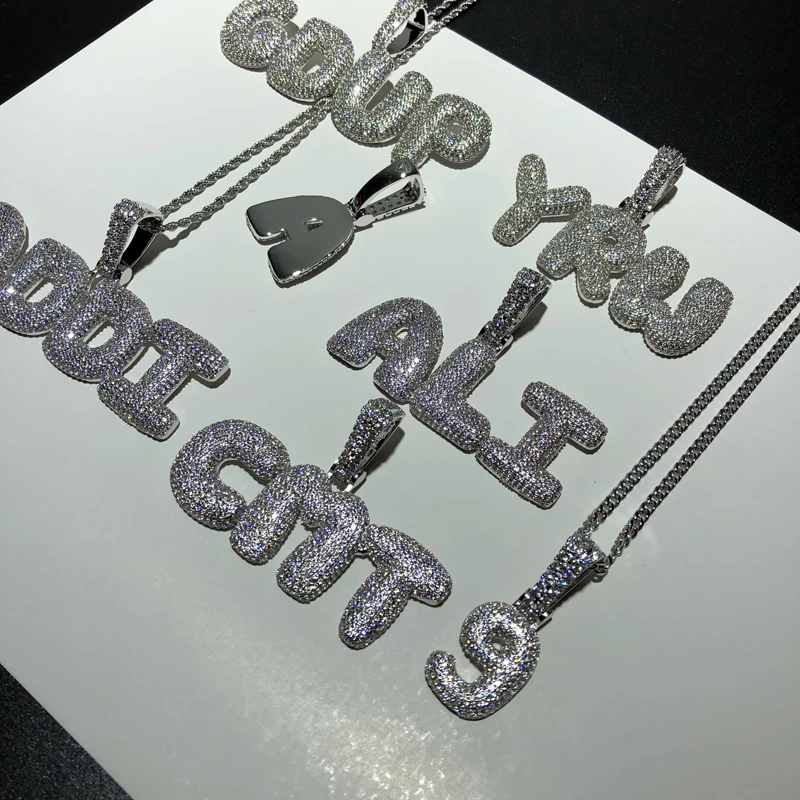 

Iced out custom personal nameplate