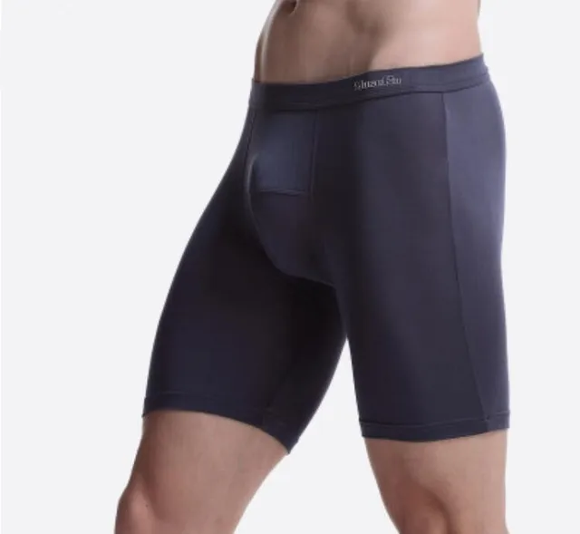 2016 Men Fashion Boxers Lengthen Comfortable Shorts Tight Underwear men