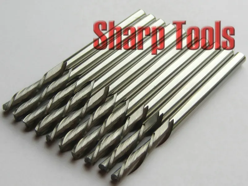 2 flute end mill cutter solid carbide router bits down cutter