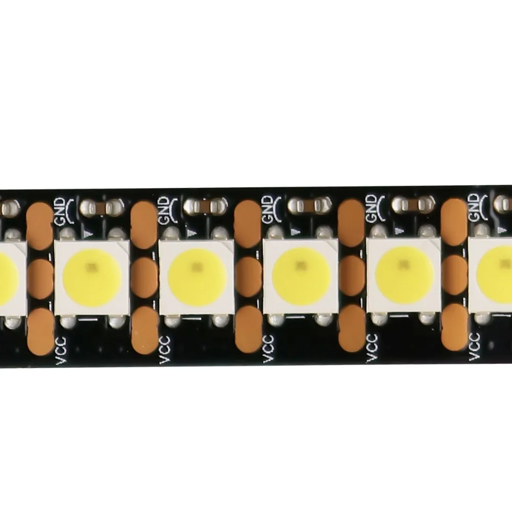 SK6812 WS2812B 144 светодиодный полосы 5050 белый 6000-6500 К Белый SMD 3.3ft/1 м s/m адресуемых гибкие