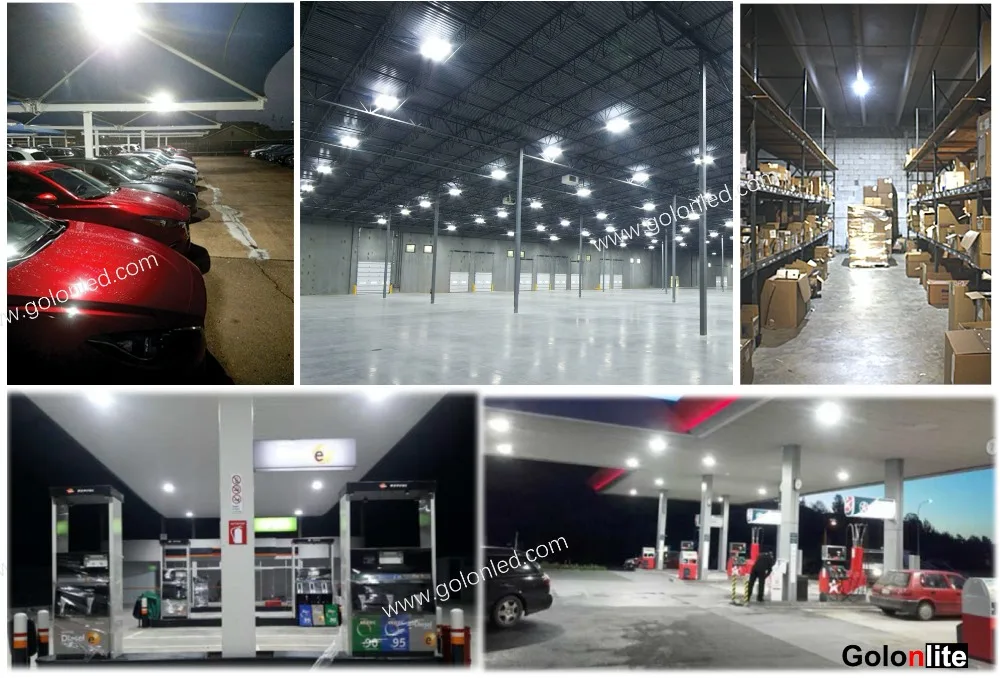 LED canopy light applications