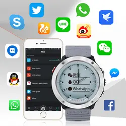 COLMI Smart Watch M5 прозрачный Экран IP68 Водонепроницаемый светящиеся стрелки монитор сердечного ритма Нержавеющая сталь ободок поля Smartwatch