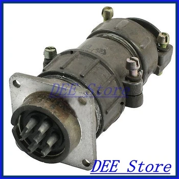 

Flange Mounting P28-7 Core 28mm 7 Pin CNC Metal Aviation Connector