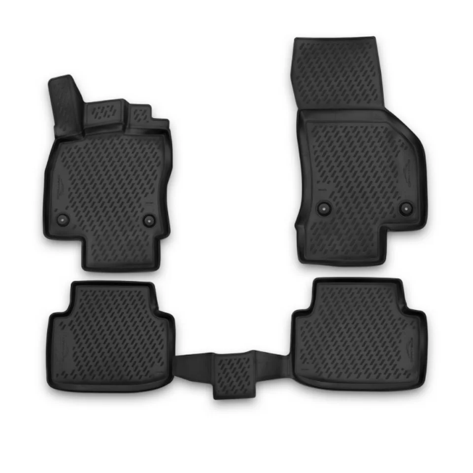 3D Floor mats for Volkswagen Passat B8 2015 2016 2017 2018 Element Cartecs CARVLK000013d floor