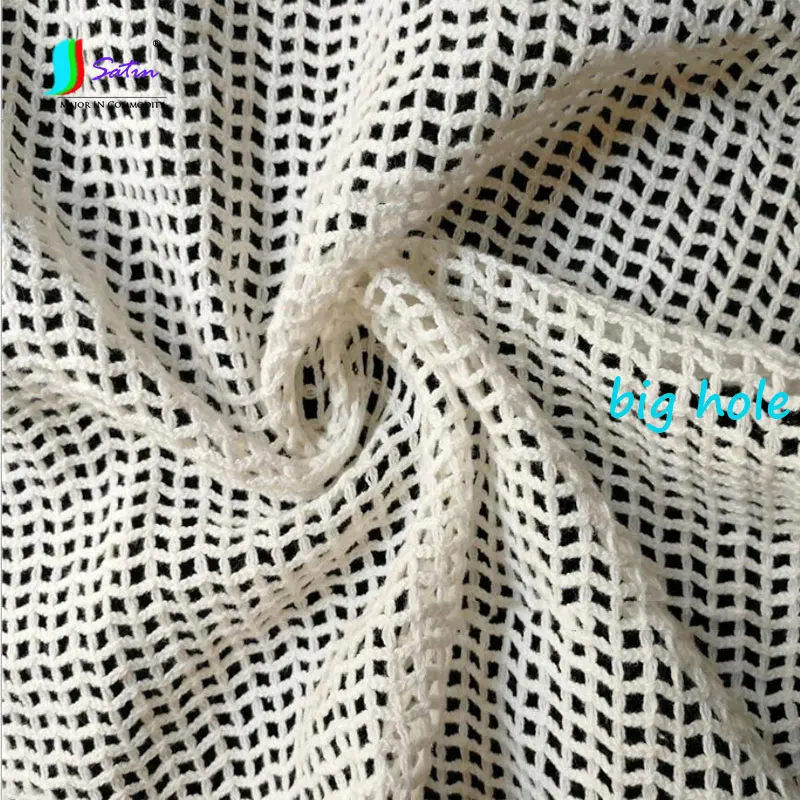 

4-5mm Big Square Hole White 100% Cotton Mesh Fabric,Diy Bag,Clothes Material White Square Lattice Cotton Mesh Cloth S0640L