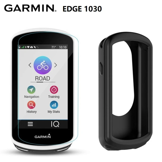 For Garmin 1030 Silicone Case & Tempered Glass Film Bicycle Computer Stopwatch Gps Protective Cover _ - AliExpress