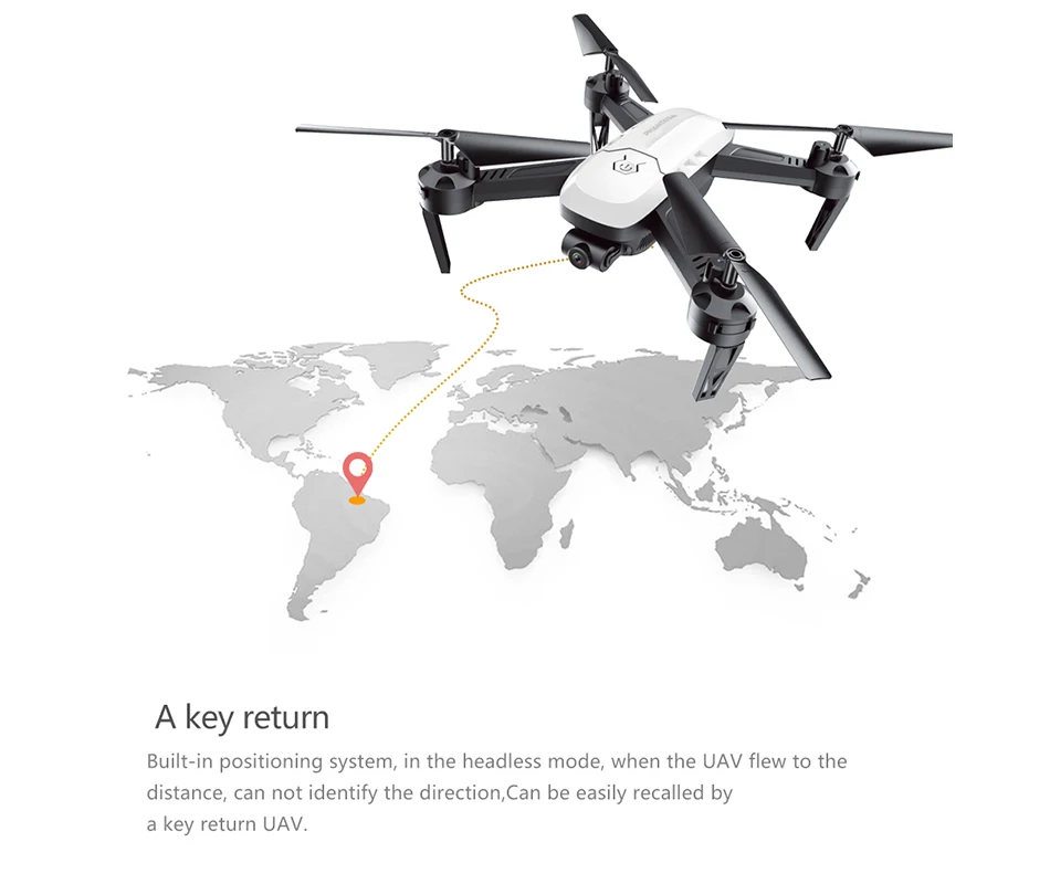 RC Drone SMRC T6 S8W RC Quadcopter Drone WIFI FPV Live Transmission 2MP Wide HD Camera Fixed Height Remote Control Aircraft  (2)