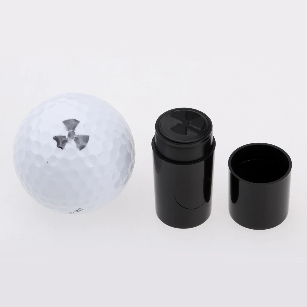 Set of 2Pcs  Plastic Windmill Paw Print Golf Ball Stamper Stamp Marker for Golfer