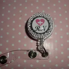 Несколько дизайн RN медсестра Выдвижной ID держатель значка 12 шт./лот