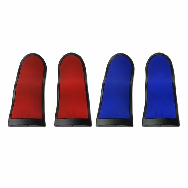 

2Pcs Non-slip Bent L2 R2 Extended Triggers Buttons for PlayStation 4 PS4 Controller Trigger Extender