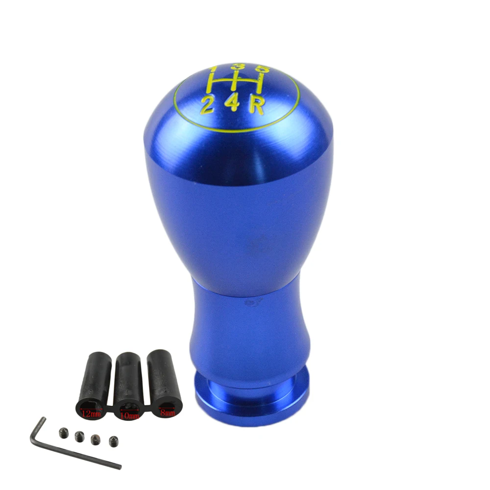 High Quality Aluminum 5 Speed Manual Gear Shift Knob for PEUGEOT 106