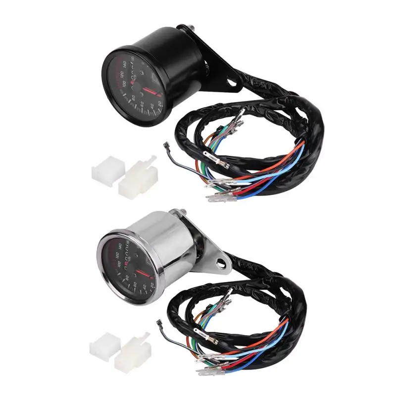 Universal Motorcycle Digital Odometer Speedometer Tachometer Gauge with