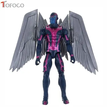

TOFOCO 16cm X-Men Classics Archangel HIT-MONKEY With Wings Action Figure Toys