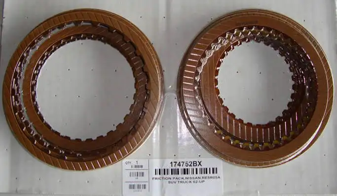 

JR507A/ RE5R05A Auto transmission friction plate